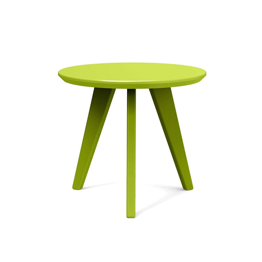 Satellite Round End Table side/end table Loll Designs 18&quot; Leaf Green 