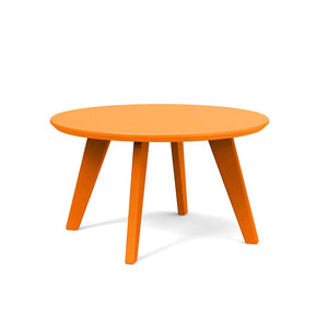 Satellite Round End Table side/end table Loll Designs 26" Sunset Orange 