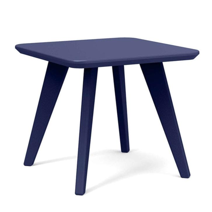 Satellite Square End Table side/end table Loll Designs 18" Navy Blue 