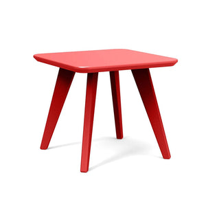 Satellite Square End Table side/end table Loll Designs 18" Apple Red 
