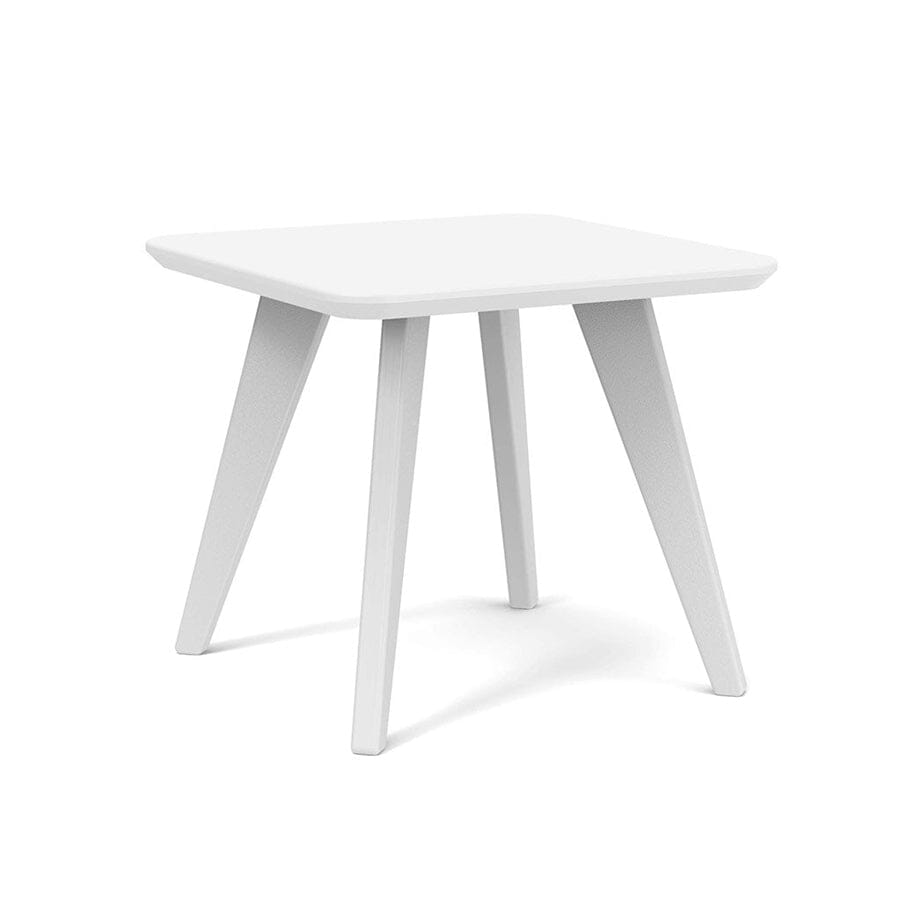 Satellite Square End Table side/end table Loll Designs 18&quot; Cloud White 