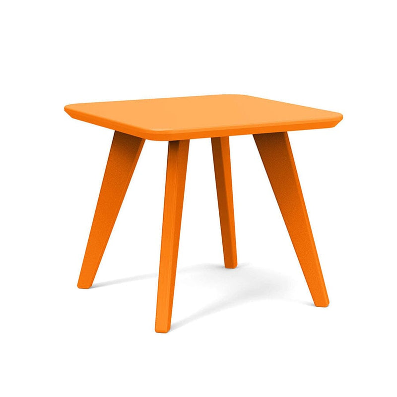 Satellite Square End Table side/end table Loll Designs 18" Sunset Orange 