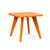 Satellite Square End Table side/end table Loll Designs 18" Sunset Orange 