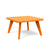 Satellite Square End Table side/end table Loll Designs 26" Sunset Orange 