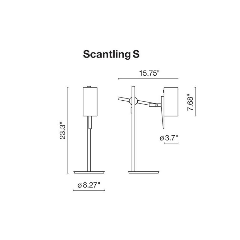 Scantling S Table Lamp Table Lamps Marset 