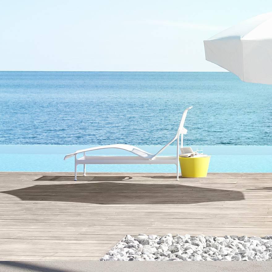 Schultz Contour Chaise Lounge Outdoors Knoll 