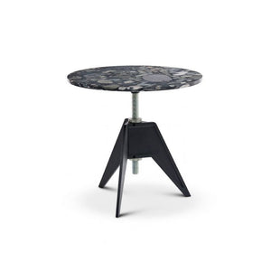Screw Side Table side/end table Tom Dixon Pebble Marble Top 