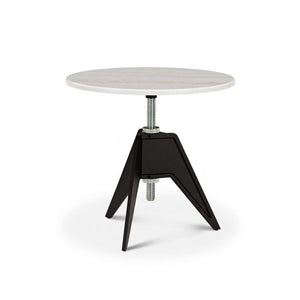 Screw Side Table side/end table Tom Dixon White Marble Top 