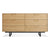 Series 11 6 Drawer Dresser storage BluDot White Oak / Oblivion 