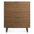 Series 11 Five Drawer Dresser storage BluDot Walnut / Oblivion 