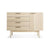 shale 4 drawer / 1 door credenza storage BluDot Hickory 