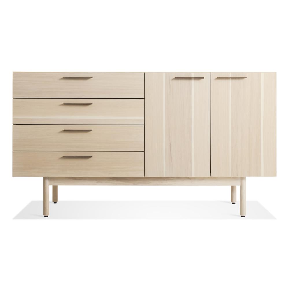 Shale 4 Drawer / 2 Door Credenza storage BluDot Hickory 