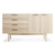 Shale 4 Drawer / 2 Door Credenza storage BluDot Hickory 