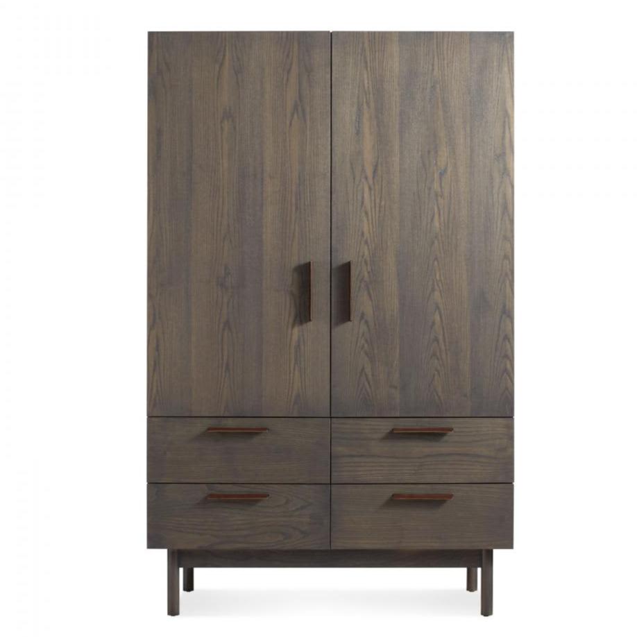 Shale Wardrobe storage BluDot Smoke 