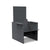 Silo Chair Lounge Chair Loll Designs Charcoal Grey 