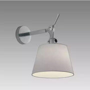 Tolomeo Wall Shade wall / ceiling lamps Artemide Wall Shade 10 Silver Fiber Shade 