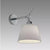 Tolomeo Wall Shade wall / ceiling lamps Artemide Wall Shade 7 Silver Fiber Shade 