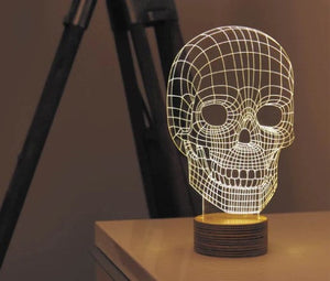 Skull LED Table Light Table Lamps Studio Cheha 