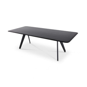 Slab Dining Table Dining Tables Tom Dixon Large: 94.5 In Width Black 