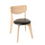 Slab Upholstered Side Chair Side/Dining Tom Dixon Natural 