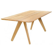 Slab Rectangular Dining Table Dining Tables Tom Dixon Natural 