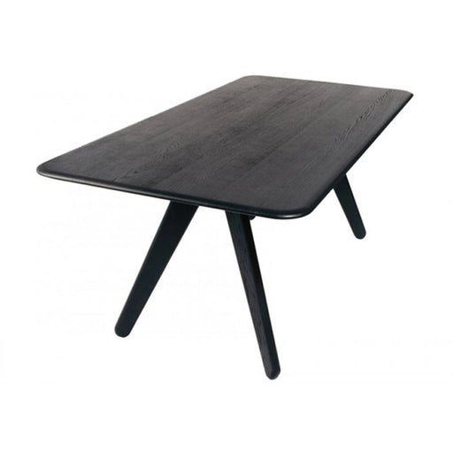 Slab Rectangular Dining Table Dining Tables Tom Dixon Black 
