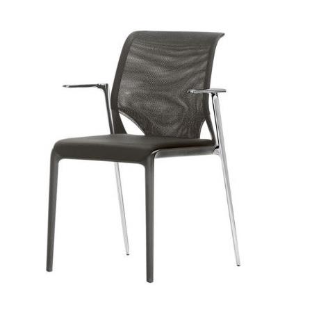 MedaSlim Visitor Chair Armless Chairs Vitra 