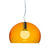 Small Fl/y Suspension Lamp suspension lamps Kartell Transparent Orange 