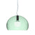 Small Fl/y Suspension Lamp suspension lamps Kartell Transparent Sage Green 