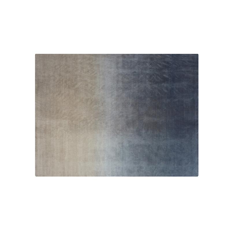 Degrade Rug Rug Gan Beige-Gray 5’7&quot; x 7’11&quot; 