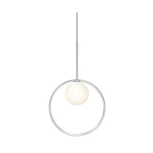 Bola Halo Led Pendant Pendant Lights Pablo Chrome 12" 