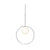 Bola Halo Led Pendant Pendant Lights Pablo Chrome 12" 