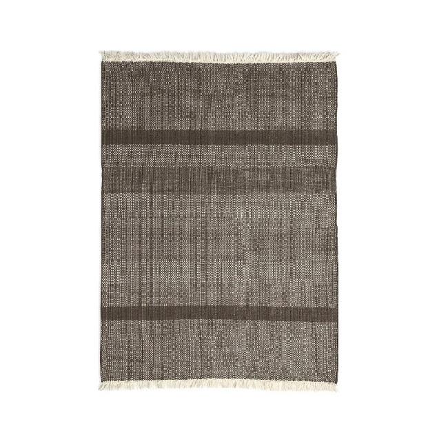 Tres Texture Rug Rugs NaniMarquina Chocolate Small - 5’7" x 7’10" 