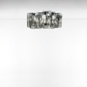 Logico Triple Linear Ceiling wall / ceiling lamps Artemide Mini - Milky White Dimmable 2-Wire 