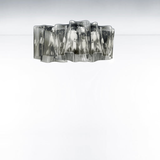 Logico Triple Linear Ceiling wall / ceiling lamps Artemide Standard - Milky White Dimmable 2-Wire 