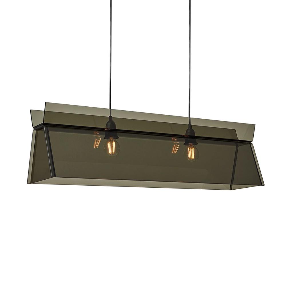 Lido Pendant Pendant Lights Gus Modern Smoke Acrylic 