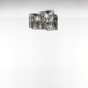 Logico Ceiling Triple Nested wall / ceiling lamps Artemide Mini - Milky White Dimmable 2-Wire 