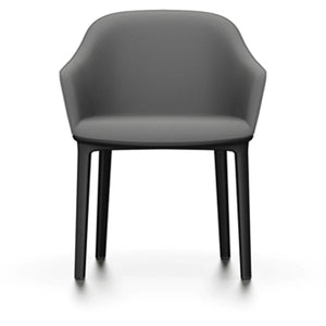 Softshell Chair - Four-Leg Base Side/Dining Vitra Basic Dark Glides For Carpet Plano_Dimgrey-21