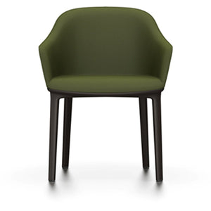 Softshell Chair - Four-Leg Base Side/Dining Vitra Chocolate Glides For Carpet Plano_Khaki-58