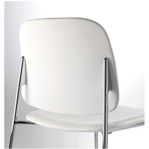 Sonar Upholstered Stacking Chair Side/Dining Bernhardt Design 