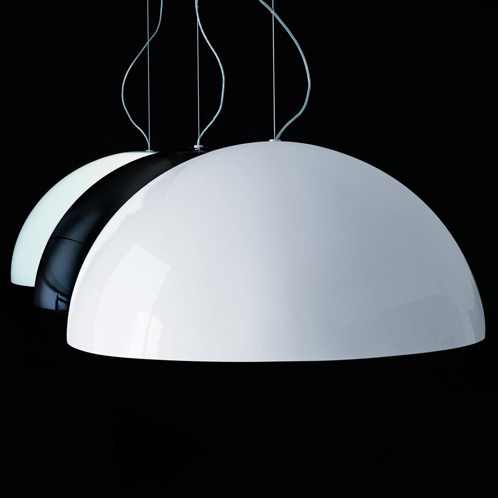 Sonora 493 Suspension Lamp suspension lamps Oluce Painted White 