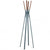 Splash Coat Rack Coat Hooks BluDot Marine Blue 