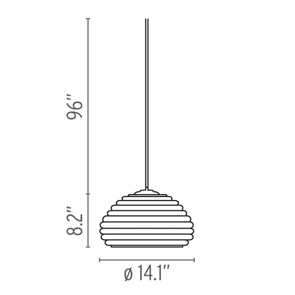 Splugen Brau hanging lamps Flos 