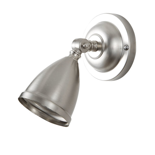 Spotlight GU10 with Shade Pendant Lights Original BTC Satin Nickel 