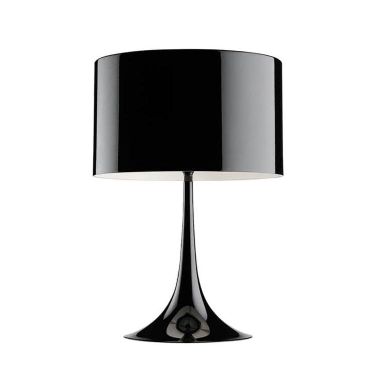 Spun Table Lamp Table Lamps Flos T1 - Shiny Black 