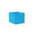 Square Planter planter Loll Designs Sky Blue 22 Gallon 