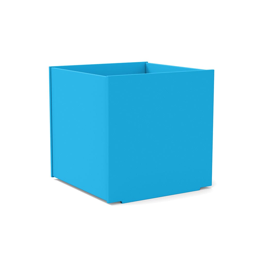 Square Planter planter Loll Designs Sky Blue 60 Gallon 