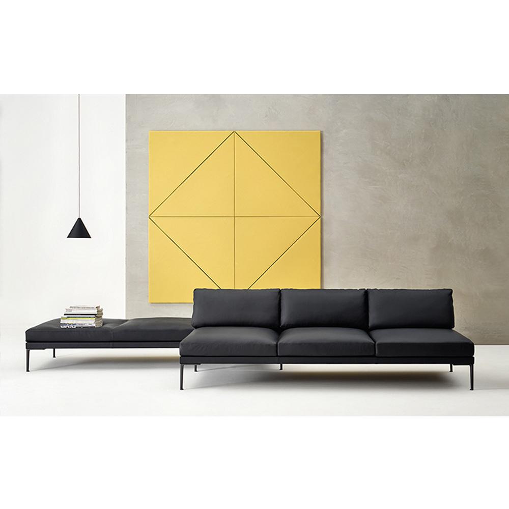 Steeve Two Seat Bench Benches Arper 