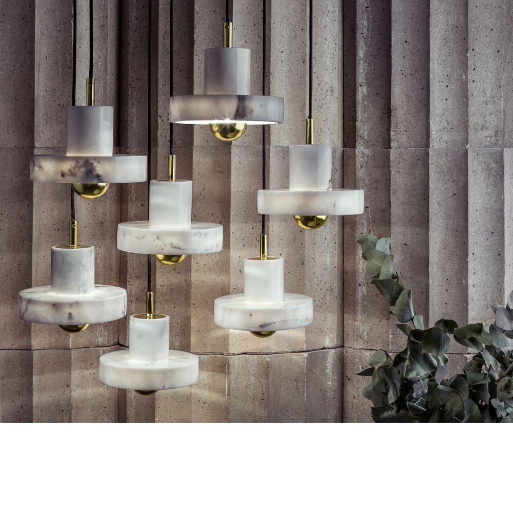 Stone Pendant Light suspension lamps Tom Dixon 