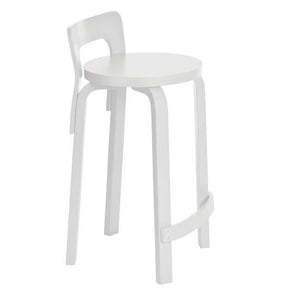 Stool High Chair K65 Stools Artek Lacquered All White +$55.00 